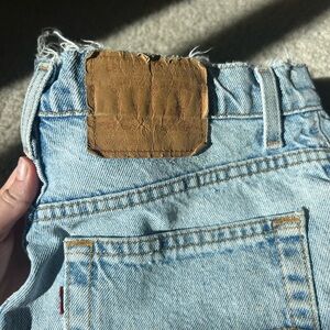 Vintage Levi’s denim shorts